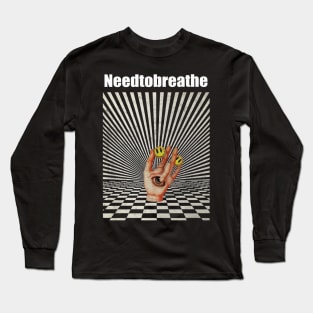 Illuminati Hand Of Needtobreathe Long Sleeve T-Shirt